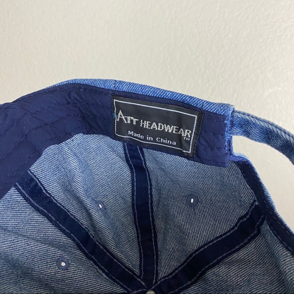 Vintage Denim Trucker Hat OSFM - Picture 4 of 4